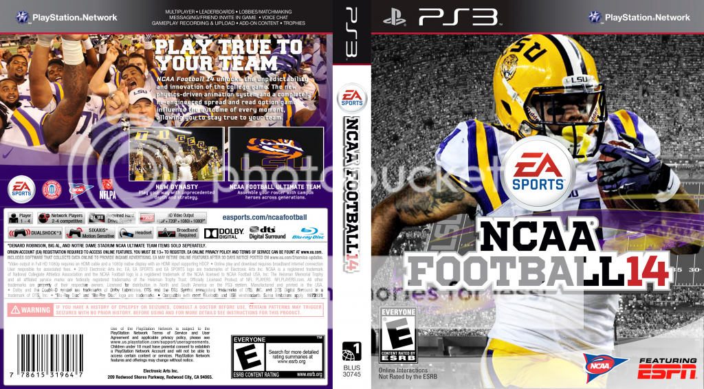 NCAA Football 14 Custom Covers Page 176 Operation Sports Forums
